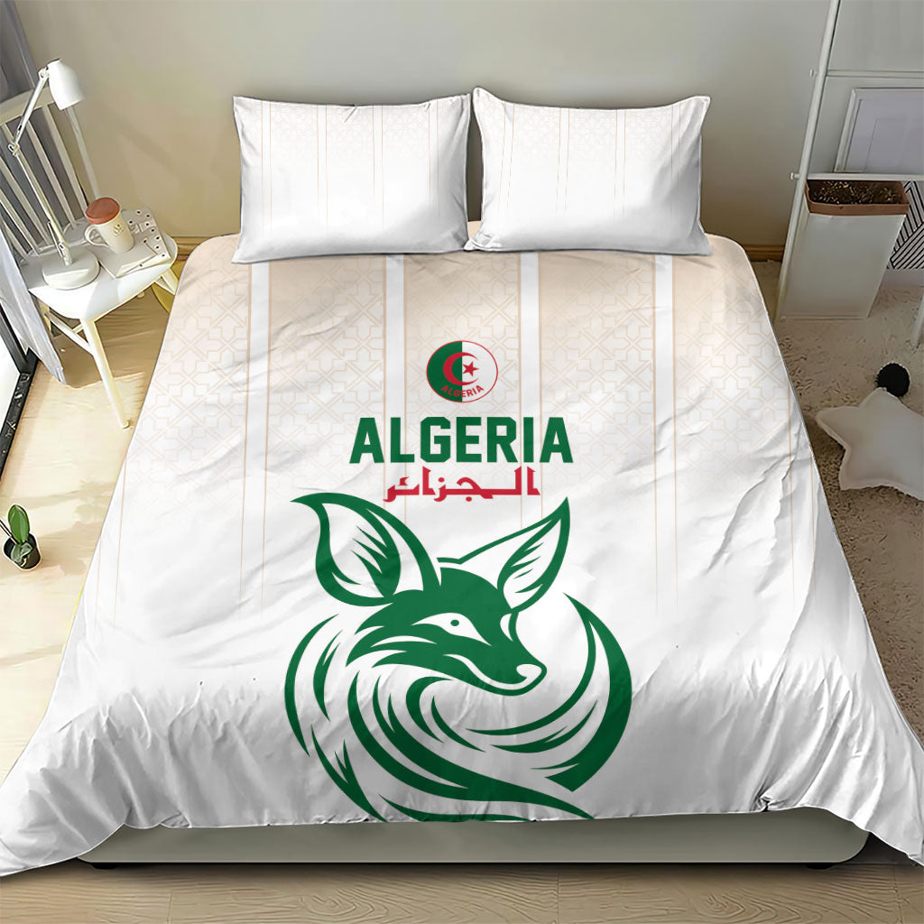 World Football 2026 Algeria Bedding Set Les Fennecs Desert Fox Pride
