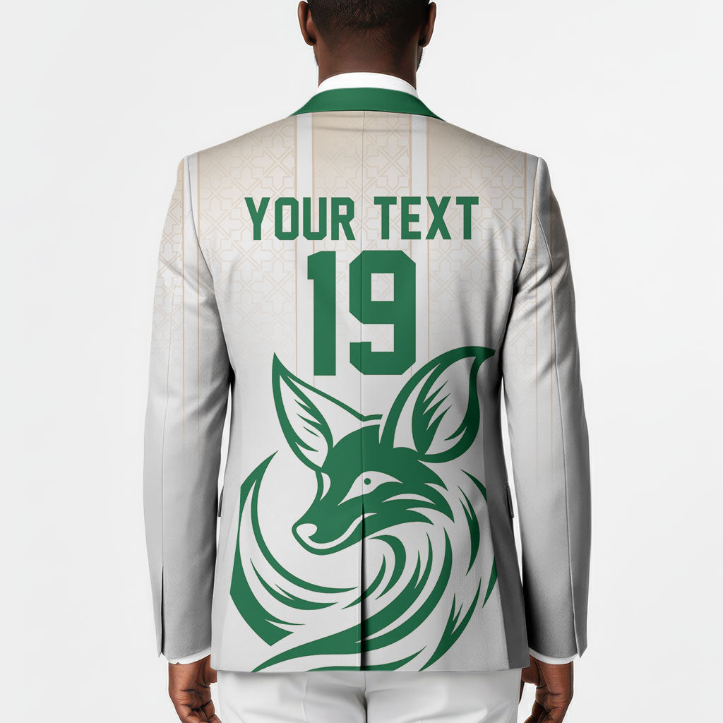 Custom World Football 2026 Algeria Blazer Les Fennecs Desert Fox Pride