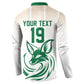 Custom World Football 2026 Algeria Button Sweatshirt Les Fennecs Desert Fox Pride
