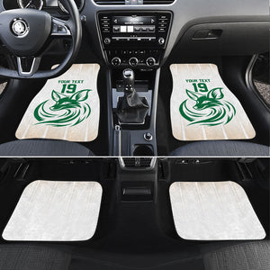 Custom World Football 2026 Algeria Car Mats Les Fennecs Desert Fox Pride