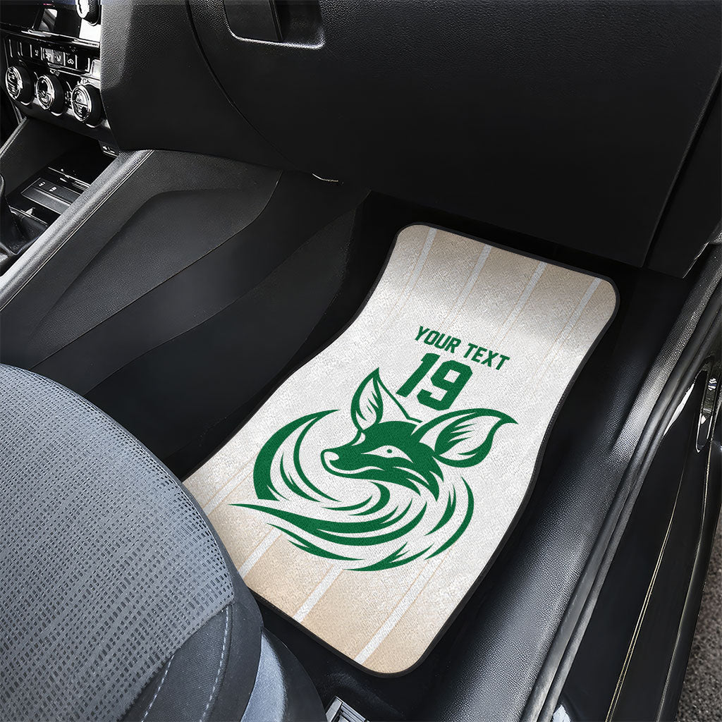 Custom World Football 2026 Algeria Car Mats Les Fennecs Desert Fox Pride