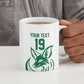 Custom World Football 2026 Algeria Ceramic Mug Les Fennecs Desert Fox Pride