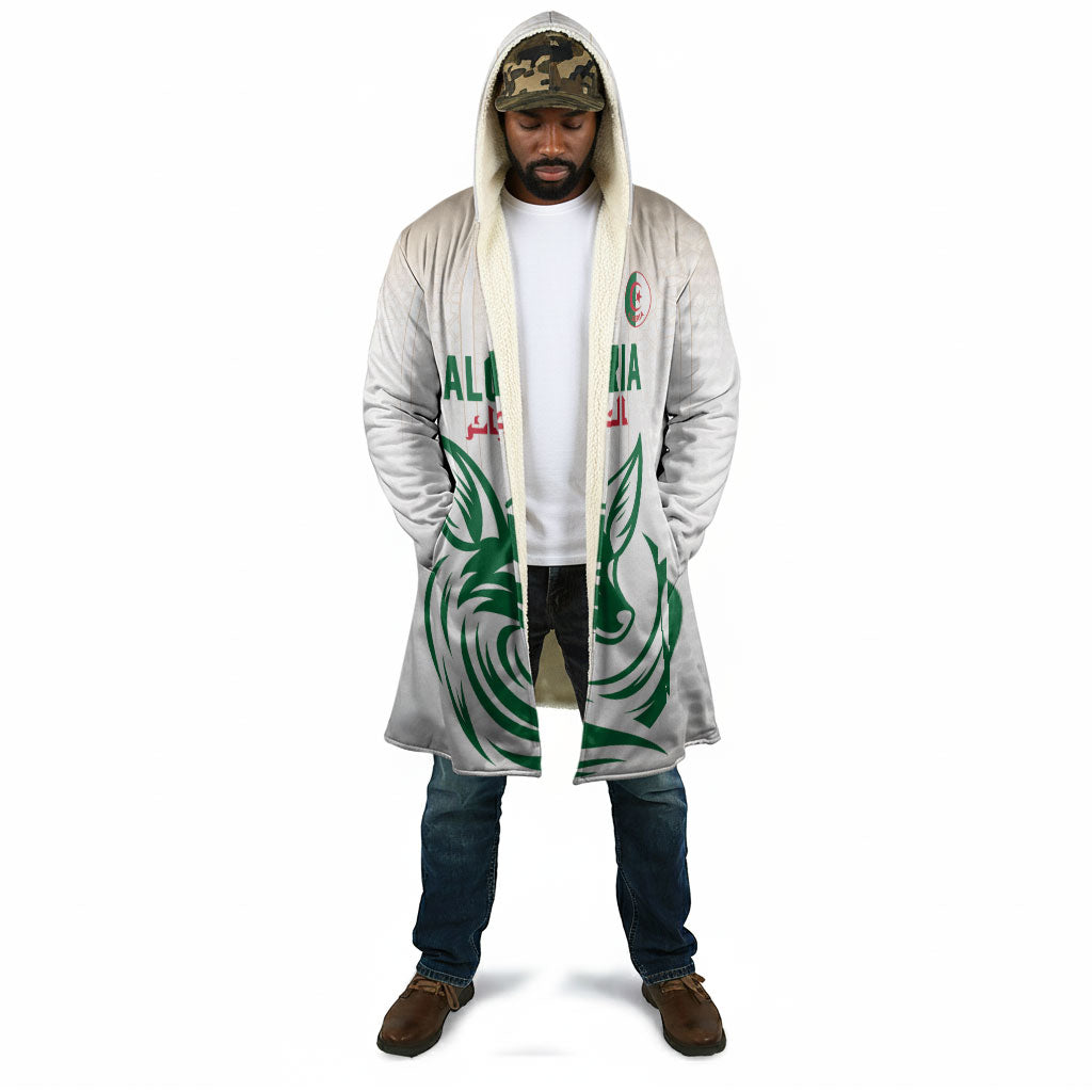 Custom World Football 2026 Algeria Cloak Les Fennecs Desert Fox Pride