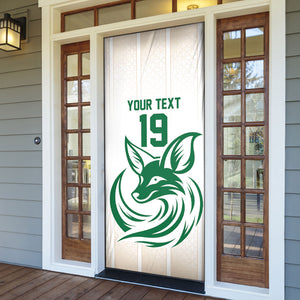 Custom World Football 2026 Algeria Door Cover Les Fennecs Desert Fox Pride
