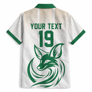 Custom World Football 2026 Algeria Hawaiian Shirt Les Fennecs Desert Fox Pride