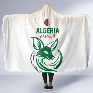 World Football 2026 Algeria Hooded Blanket Les Fennecs Desert Fox Pride