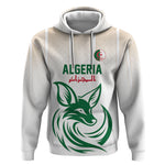 Custom World Football 2026 Algeria Hoodie Les Fennecs Desert Fox Pride