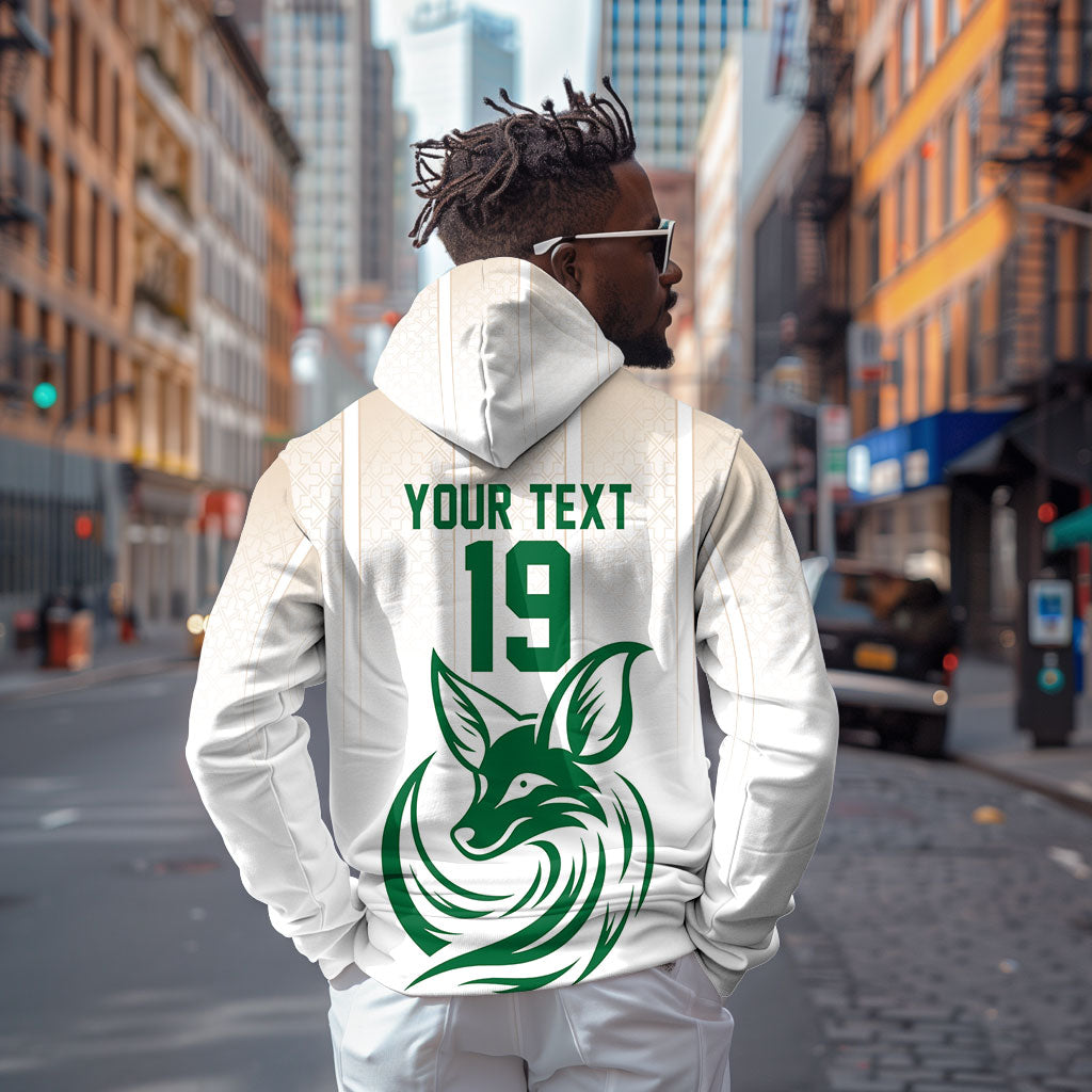 Custom World Football 2026 Algeria Hoodie Les Fennecs Desert Fox Pride