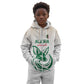 Custom World Football 2026 Algeria Kid Hoodie Les Fennecs Desert Fox Pride