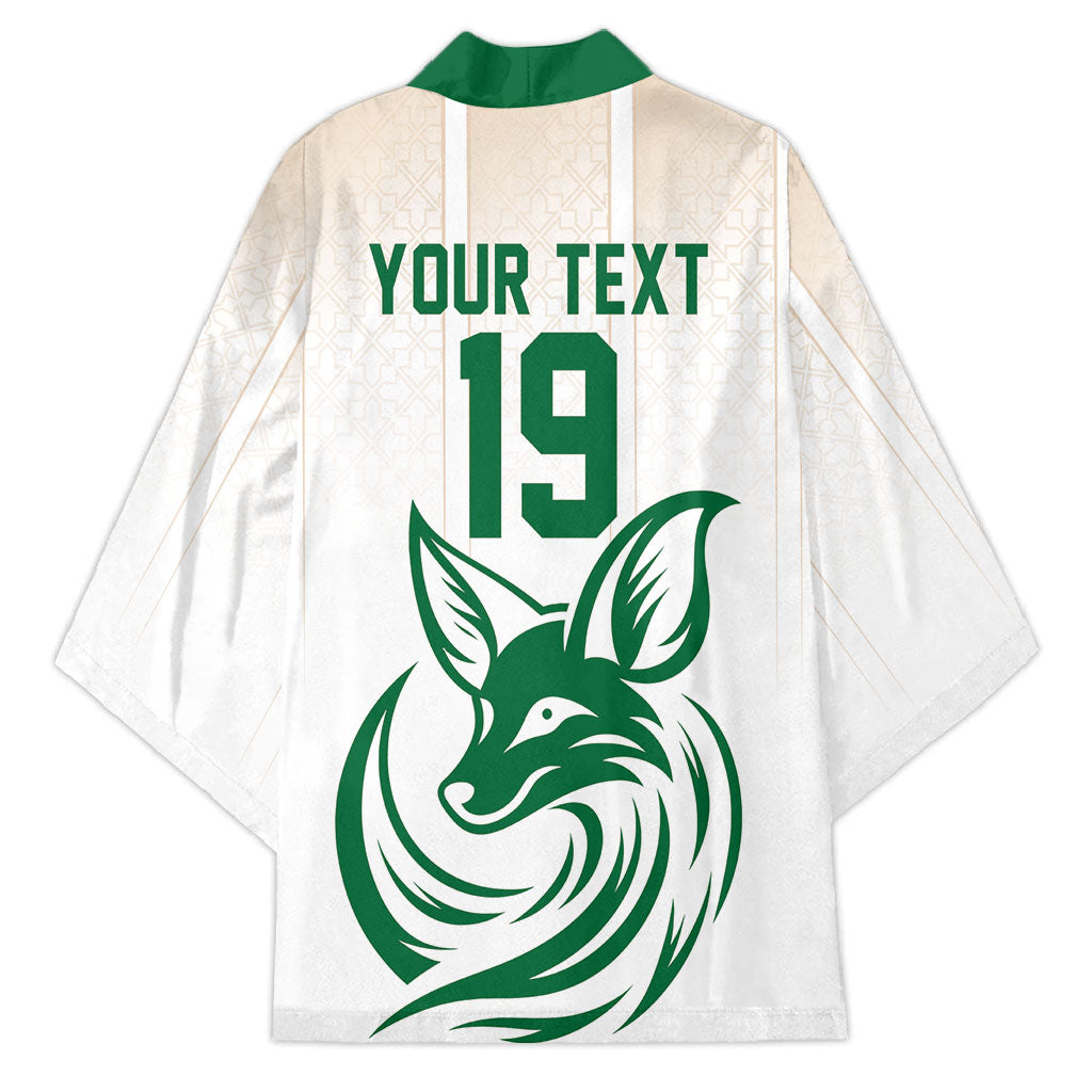 Custom World Football 2026 Algeria Kimono Les Fennecs Desert Fox Pride