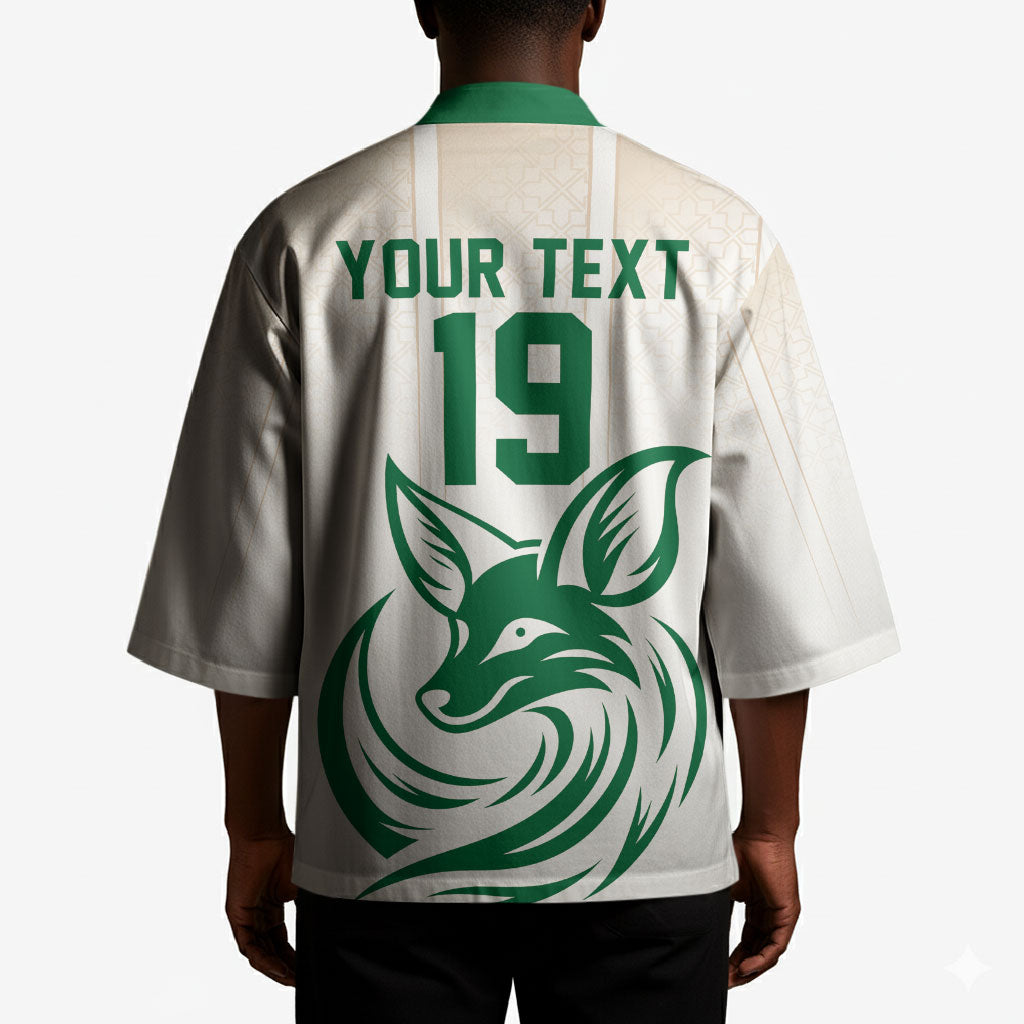 Custom World Football 2026 Algeria Kimono Les Fennecs Desert Fox Pride