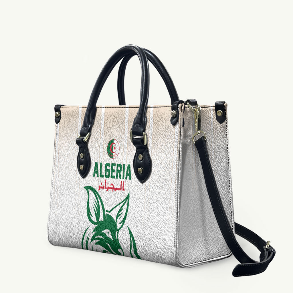 World Football 2026 Algeria Leather Bag Les Fennecs Desert Fox Pride