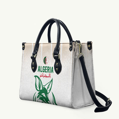 World Football 2026 Algeria Leather Bag Les Fennecs Desert Fox Pride