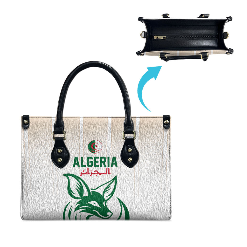 World Football 2026 Algeria Leather Bag Les Fennecs Desert Fox Pride