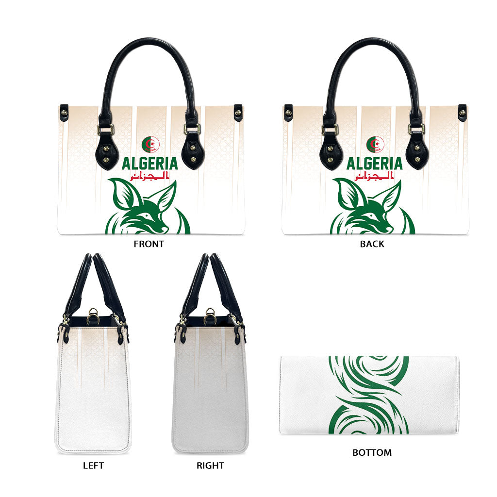 World Football 2026 Algeria Leather Bag Les Fennecs Desert Fox Pride