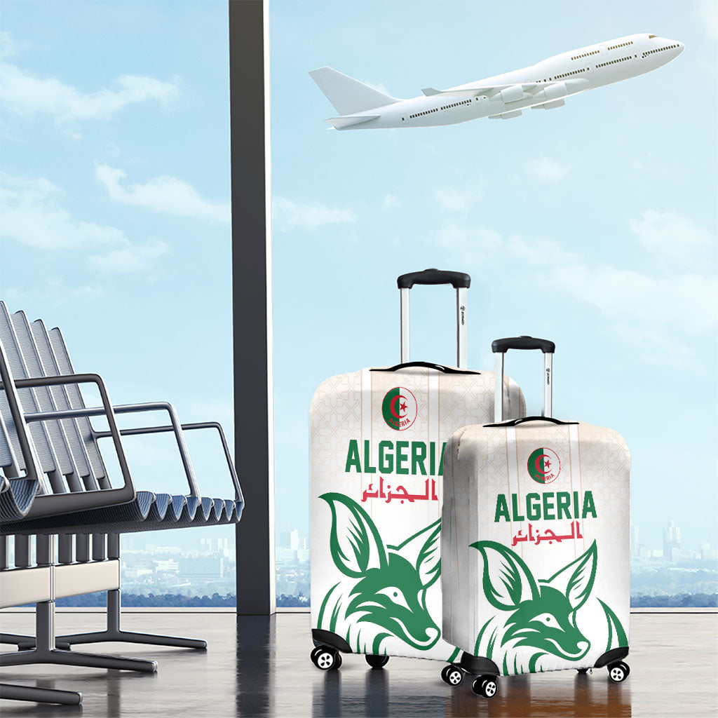 World Football 2026 Algeria Luggage Cover Les Fennecs Desert Fox Pride