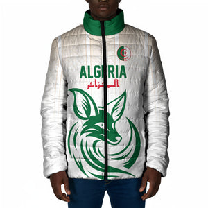 Custom World Football 2026 Algeria Padded Jacket Les Fennecs Desert Fox Pride