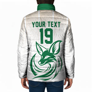 Custom World Football 2026 Algeria Padded Jacket Les Fennecs Desert Fox Pride
