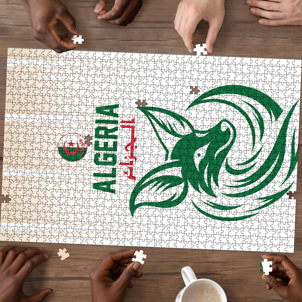World Football 2026 Algeria Puzzle Les Fennecs Desert Fox Pride