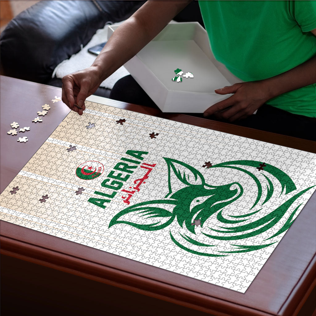 World Football 2026 Algeria Puzzle Les Fennecs Desert Fox Pride