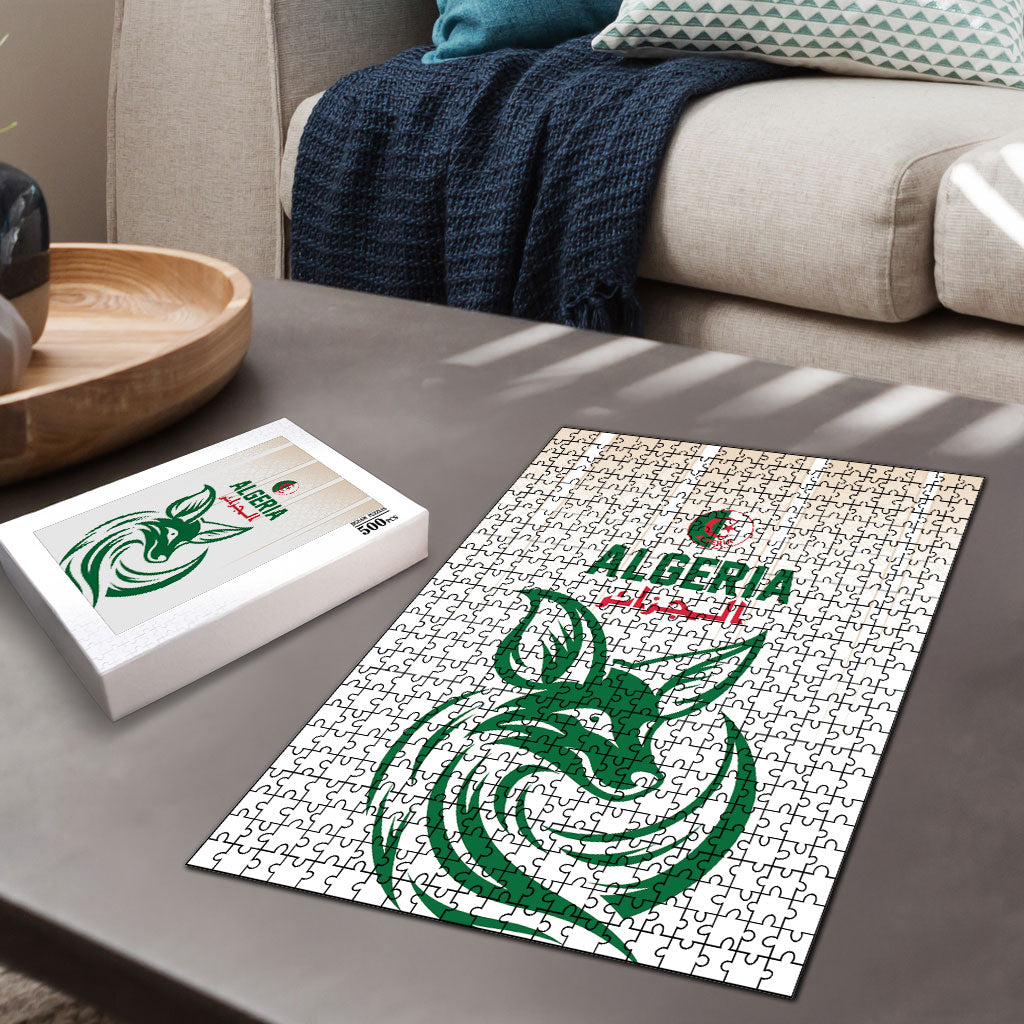 World Football 2026 Algeria Puzzle Les Fennecs Desert Fox Pride