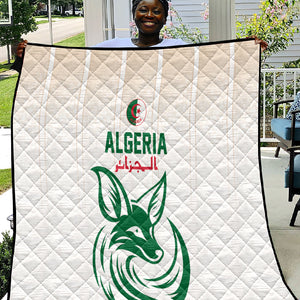 World Football 2026 Algeria Quilt Les Fennecs Desert Fox Pride
