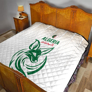 World Football 2026 Algeria Quilt Les Fennecs Desert Fox Pride