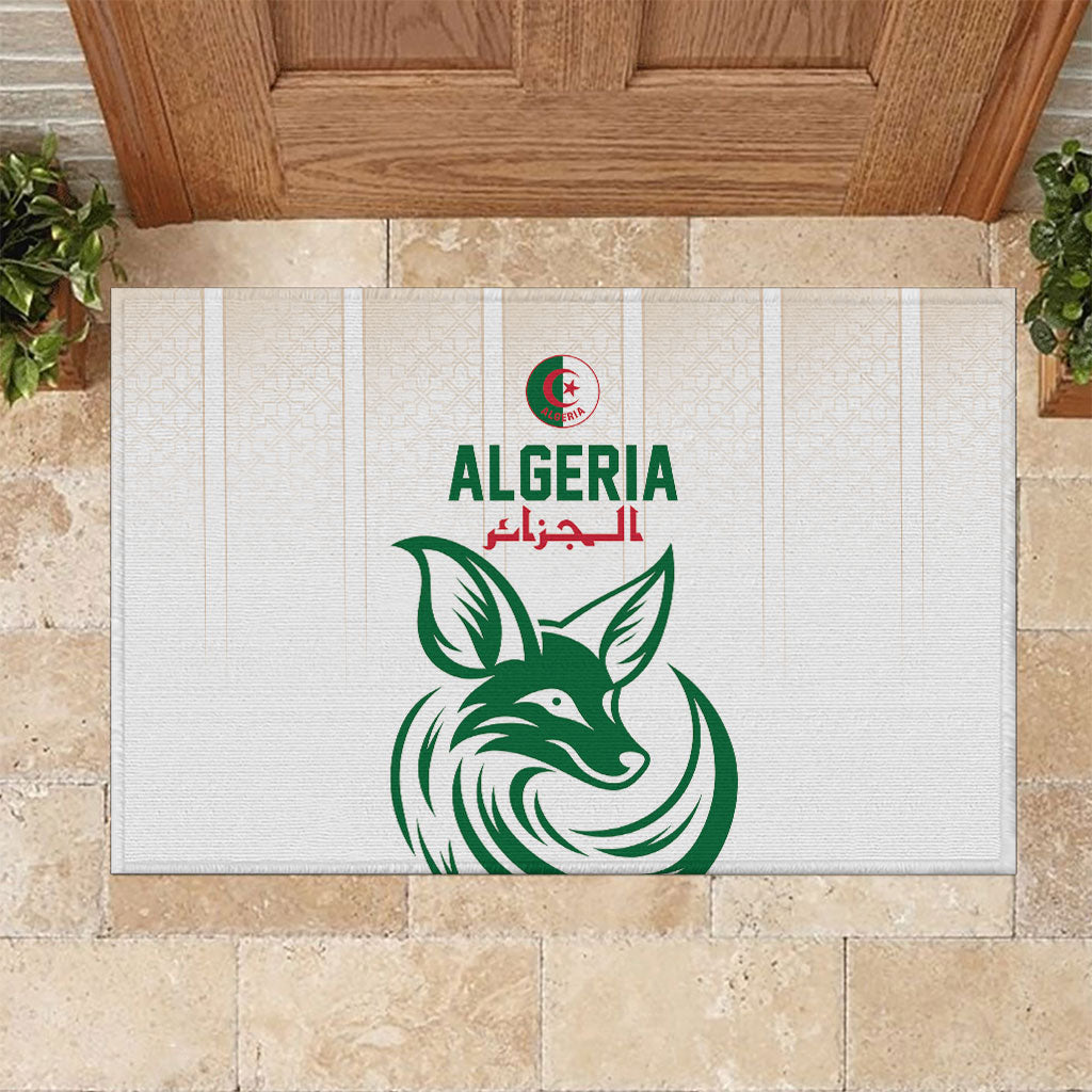 World Football 2026 Algeria Rubber Doormat Les Fennecs Desert Fox Pride
