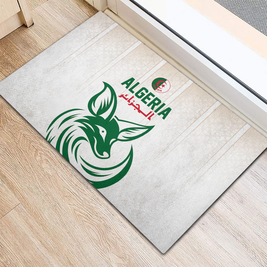 World Football 2026 Algeria Rubber Doormat Les Fennecs Desert Fox Pride