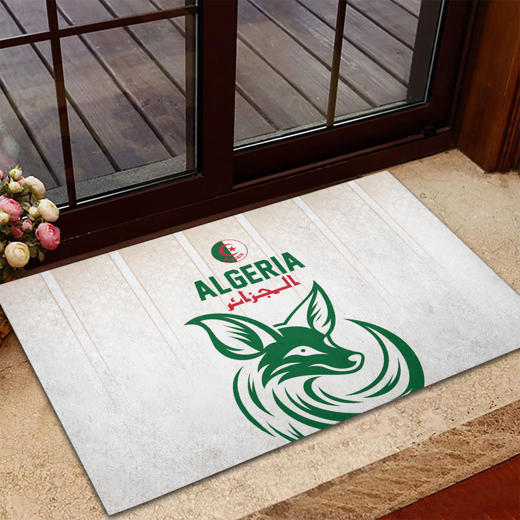 World Football 2026 Algeria Rubber Doormat Les Fennecs Desert Fox Pride