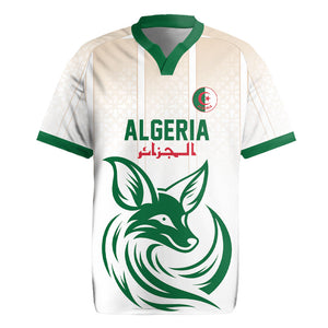Custom World Football 2026 Algeria Rugby Jersey Les Fennecs Desert Fox Pride