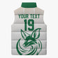 Custom World Football 2026 Algeria Sleeveless Puffer Jacket Les Fennecs Desert Fox Pride