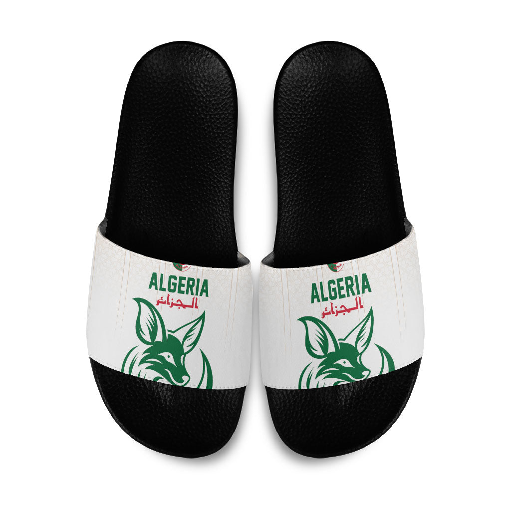 World Football 2026 Algeria Slide Sandals Les Fennecs Desert Fox Pride