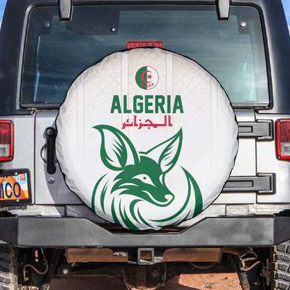 World Football 2026 Algeria Spare Tire Cover Les Fennecs Desert Fox Pride