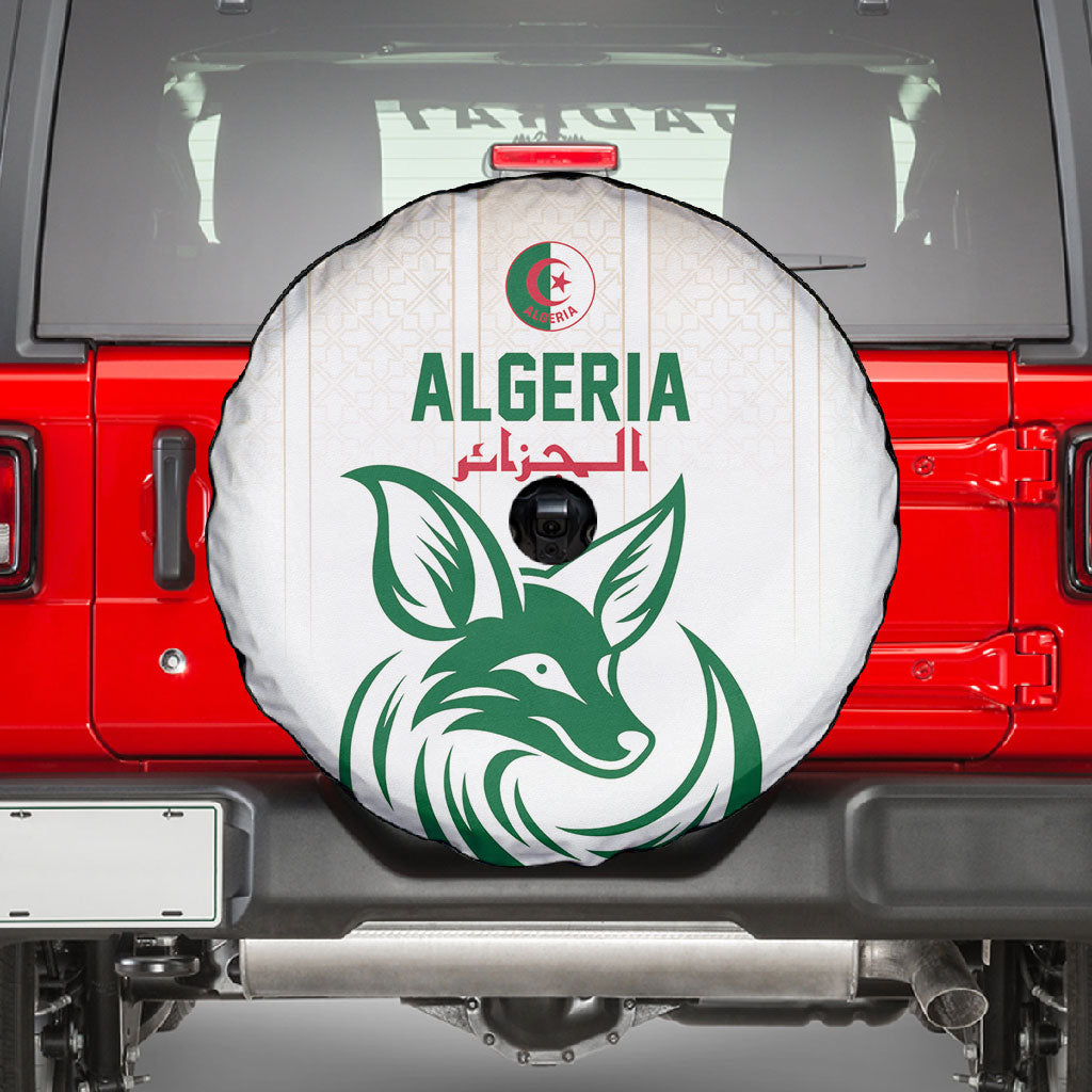 World Football 2026 Algeria Spare Tire Cover Les Fennecs Desert Fox Pride