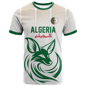 Custom World Football 2026 Algeria T shirt Les Fennecs Desert Fox Pride