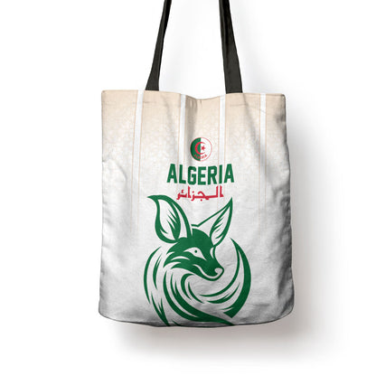World Football 2026 Algeria Tote Bag Les Fennecs Desert Fox Pride