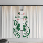 World Football 2026 Algeria Window Curtain Les Fennecs Desert Fox Pride