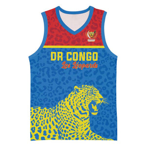 Custom World Football 2026 DR Congo Basketball Jersey Roar of Les Leopards