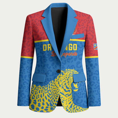 Custom World Football 2026 DR Congo Blazer Roar of Les Leopards