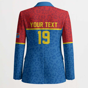 Custom World Football 2026 DR Congo Blazer Roar of Les Leopards