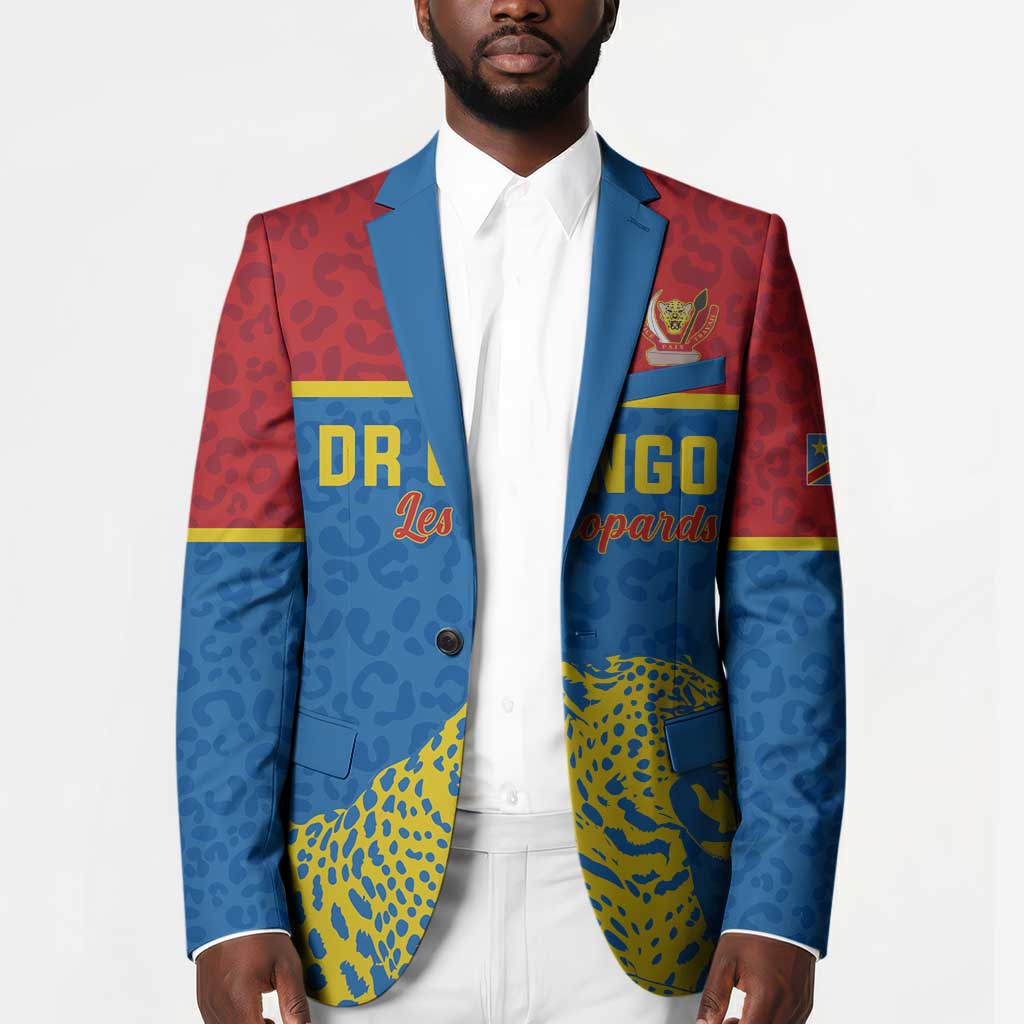 Custom World Football 2026 DR Congo Blazer Roar of Les Leopards