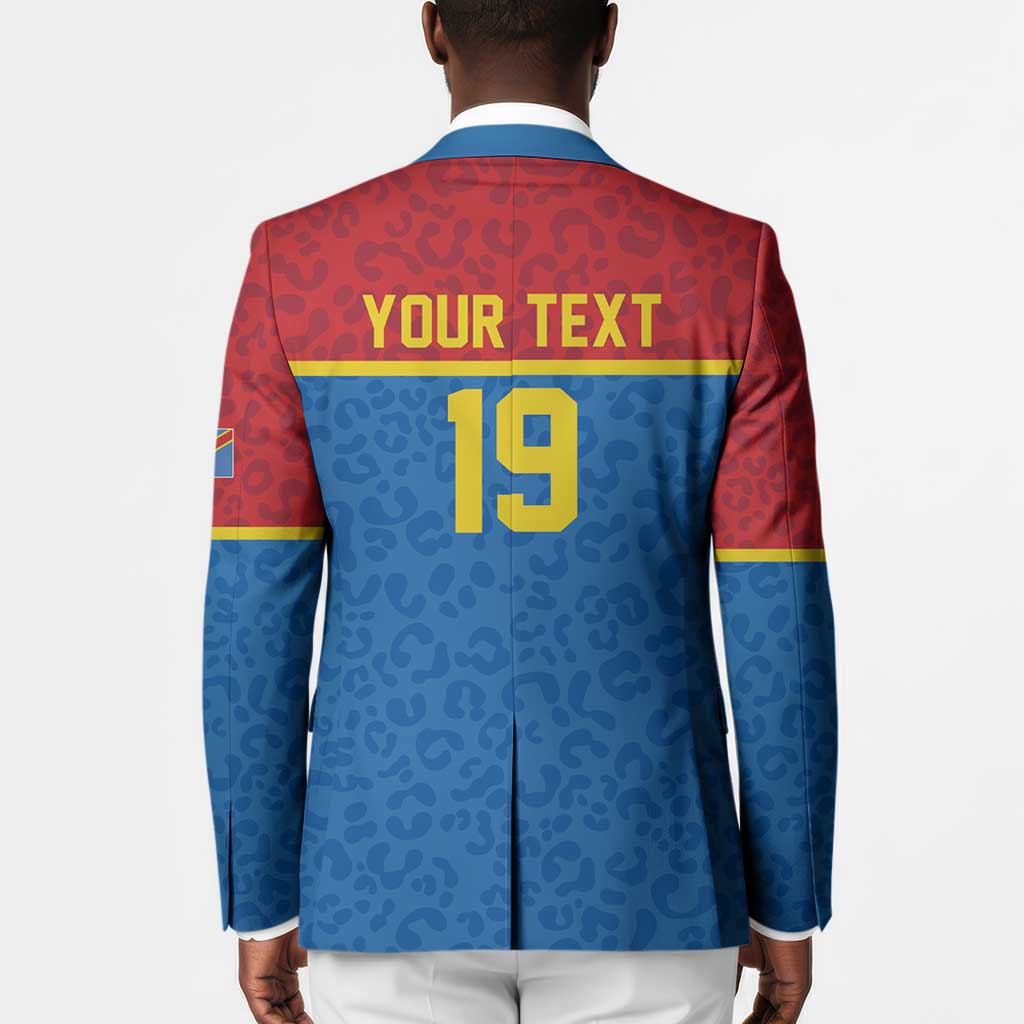 Custom World Football 2026 DR Congo Blazer Roar of Les Leopards