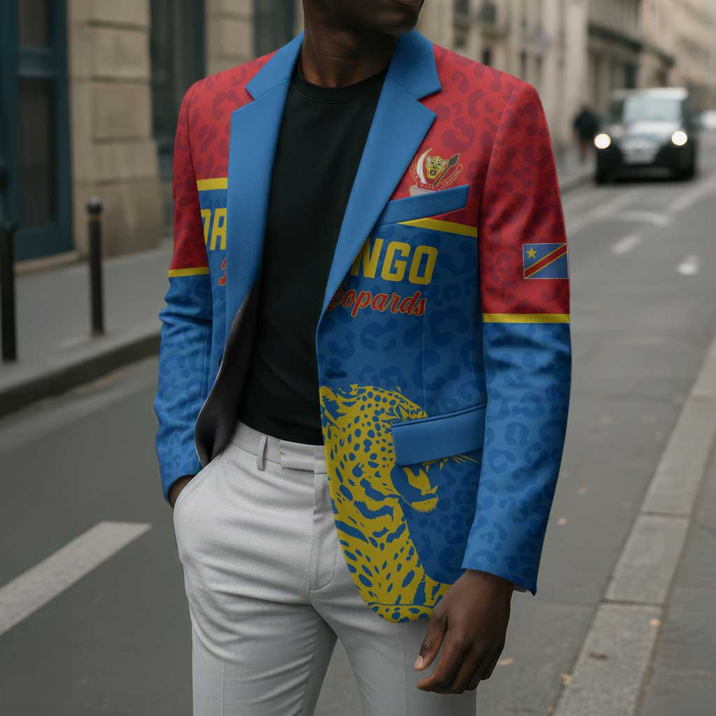 Custom World Football 2026 DR Congo Blazer Roar of Les Leopards