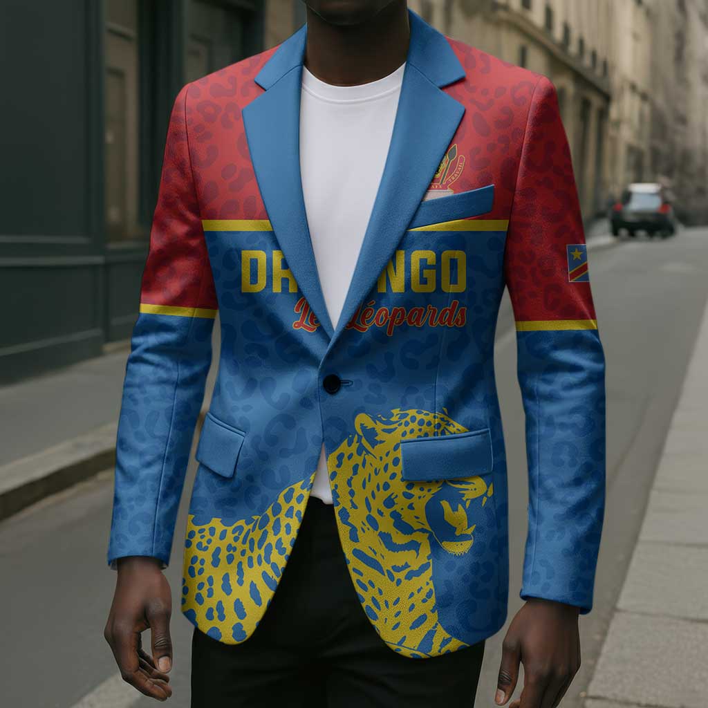 Custom World Football 2026 DR Congo Blazer Roar of Les Leopards