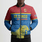 Custom World Football 2026 DR Congo Bomber Puffer Jacket Roar of Les Leopards