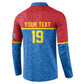 Custom World Football 2026 DR Congo Button Sweatshirt Roar of Les Leopards
