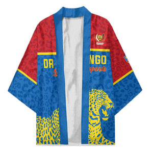 Custom World Football 2026 DR Congo Kimono Roar of Les Leopards