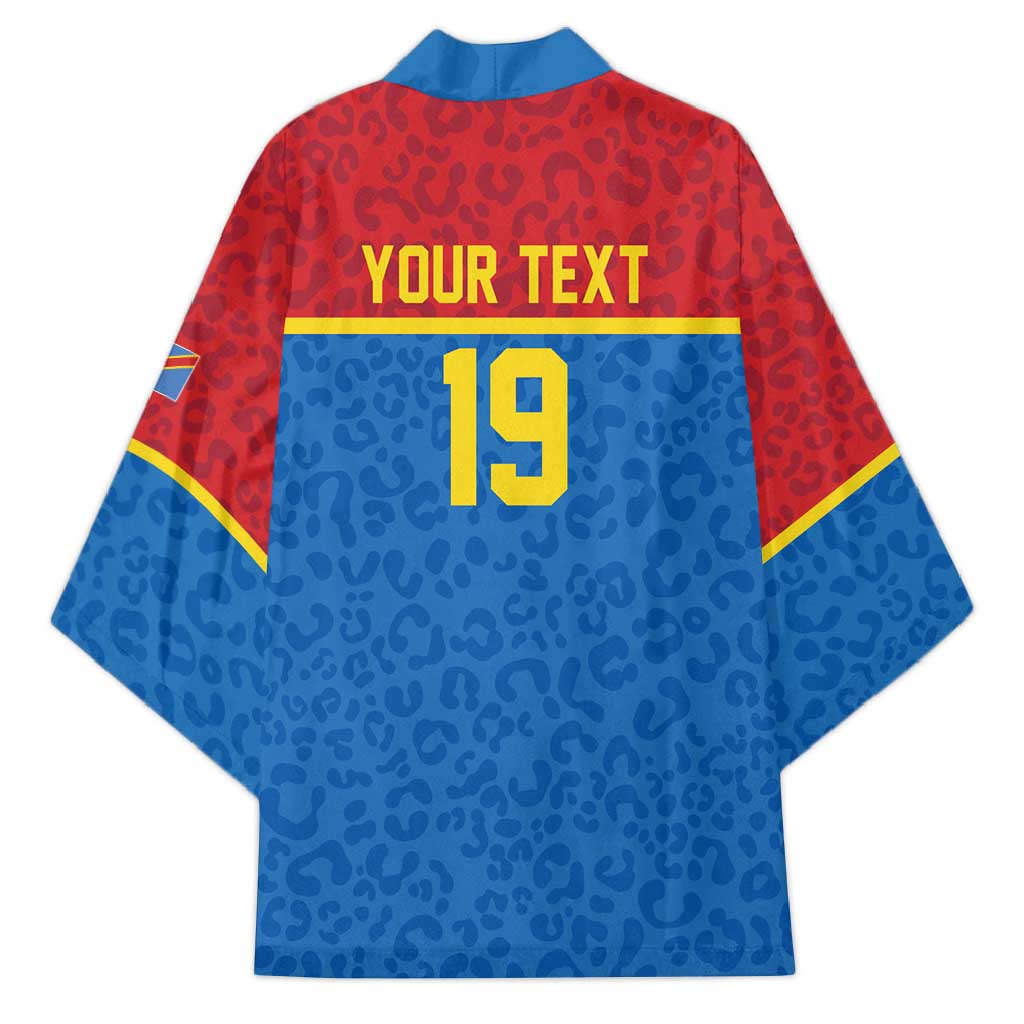 Custom World Football 2026 DR Congo Kimono Roar of Les Leopards
