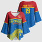 Custom World Football 2026 DR Congo Kimono Sleeve Blouse Roar of Les Leopards